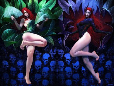 Poison Ivy #50 Cvr G Noobovich Wraparound Card Stock Var comic book cover