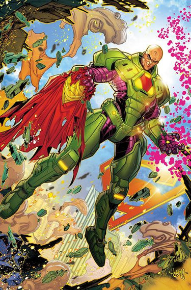 Superman #45 Cvr B Jonboy Meyers Card Stock Var comic book cover
