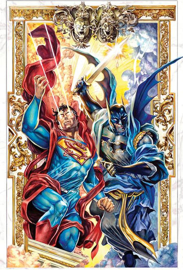 Batman Superman Worlds Finest #58 Cvr B Mario Fox Foccillo Card Stock Var comic book cover