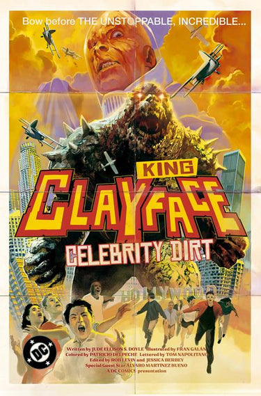 Clayface Celebrity Dirt #6 (Of 6) Cvr C Alvaro Martinez Bueno Card Stock Var comic book cover