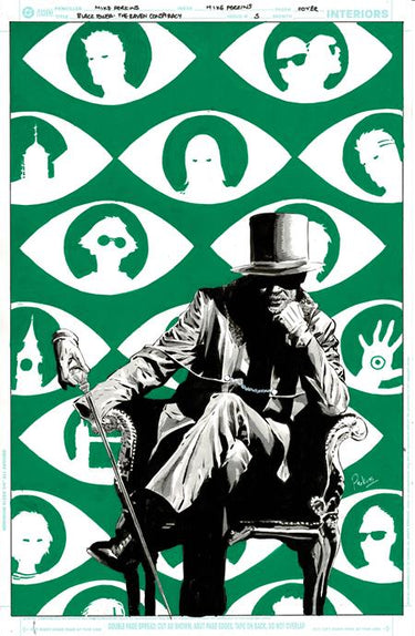 Black Tower the Raven Conspiracy #5 (Of 6) Cvr a Mike Perkins comic book cover