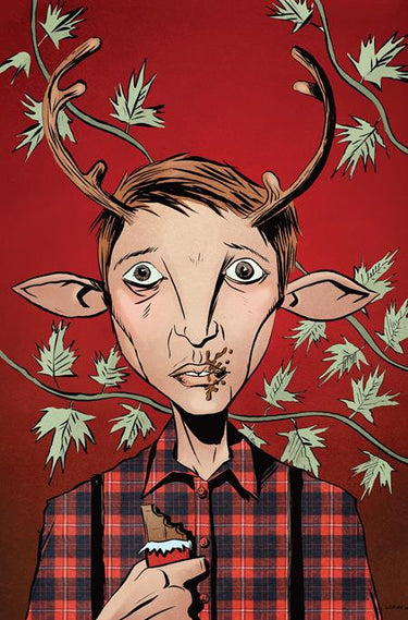 DC Start Here - Sweet Tooth #1 comic book cover by Jeff Lemire