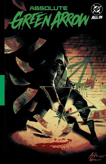 Absolute Green Arrow HC Vol 01 the Longbow Killer hardcover graphic novel cover by Rafael Albuquerque