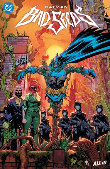 Batman Bad Seeds TP graphic novel cover by Giuseppe Camuncoli, Cliff Rathburn