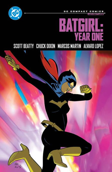 Batgirl Year One TP DC Compact Comics Edition graphic novel cover by Marcos Martin, Alvaro Lopez