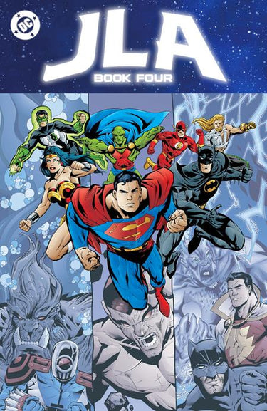 Jla Book 04 TP graphic novel cover by Howard Porter