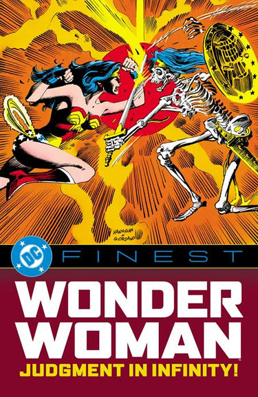 DC Finest Wonder Woman Judgment in Infinity TP graphic novel cover by Ed Hannigan, Dick Giordano
