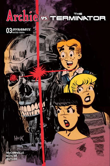 Archie vs the Terminator #3 Cvr C Robert Hack Var comic book cover