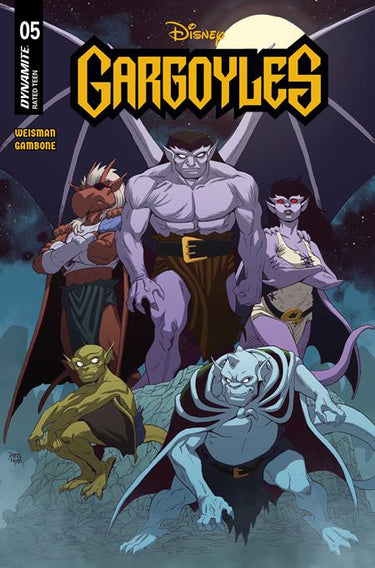 Gargoyles 2026 #5 Cvr B Drew Moss Var comic book cover