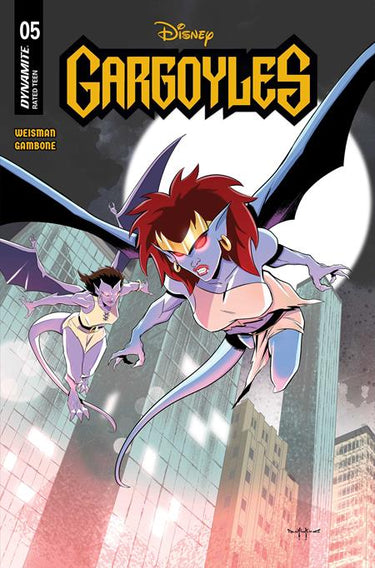 Gargoyles 2026 #5 Cvr C Pasquale Qualano Var comic book cover