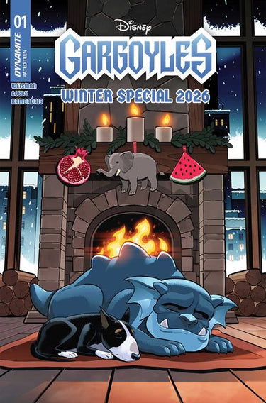 Gargoyles Winter Special 2026 #1 One Shot Cvr a Stephen Byrne comic book cover