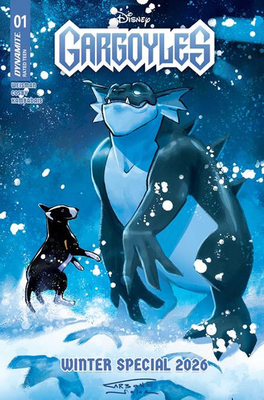 Gargoyles Winter Special 2026 #1 One Shot Cvr D Domenico Carbone Var comic book cover