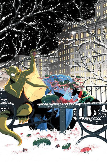 Gargoyles Winter Special 2026 #1 One Shot Cvr H 1:15 George Kambadais Virgin Var comic book cover