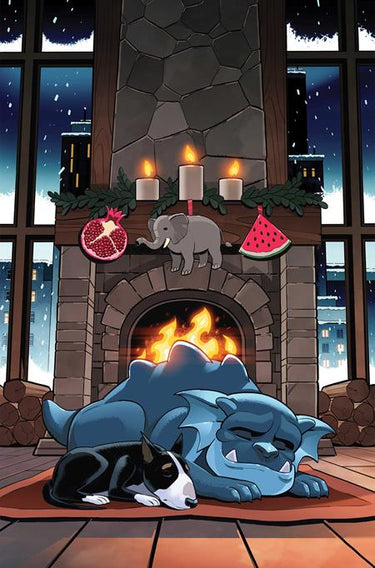 Gargoyles Winter Special 2026 #1 One Shot Cvr I 1:20 Stephen Byrne Virgin Var comic book cover