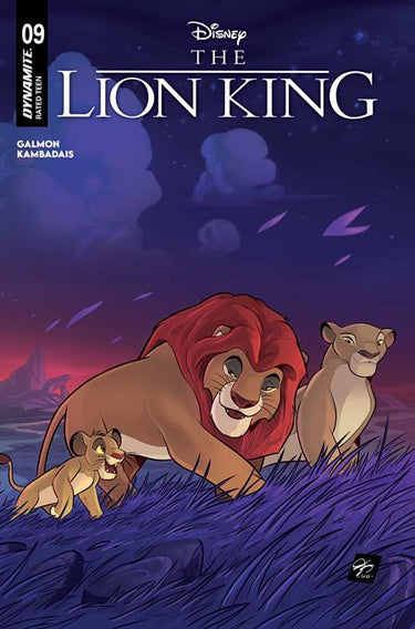 Lion King #9 Cvr C Cirio Cangialosi Var comic book cover by Ciro Cangialosi