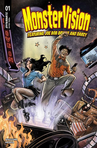 Monstervision Featuring Joe Bob Briggs and Darcy #1 Cvr C Kewber Baal Var comic book cover