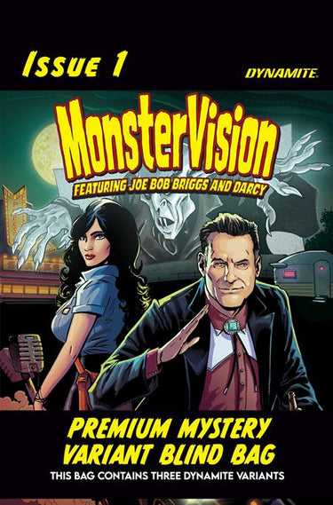 Monstervision Featuring Joe Bob Briggs and Darcy #1 Cvr H Premium Mystery Blind Bag Var comic book cover