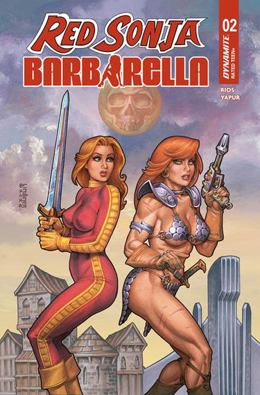 Red Sonja Barbarella #2 Cvr a Joseph Michael Linsner comic book cover