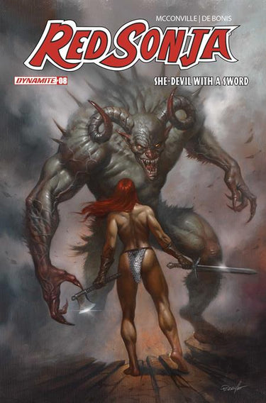 Red Sonja She Devil with a Sword #8 Cvr B Lucio Parrillo Var comic book cover