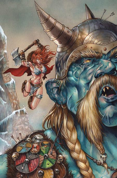 Red Sonja She Devil with a Sword #8 Cvr I 1:10 Mike Rooth Virgin Var comic book cover