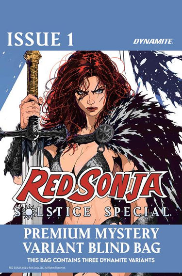 Red Sonja Solstice Special #1 One Shot Cvr G Premium Mystery Blind Bag Var comic book cover