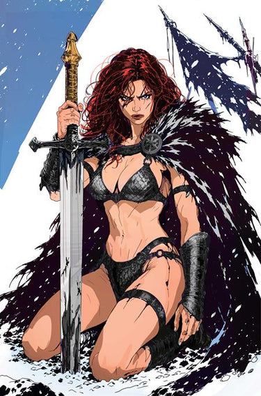 Red Sonja Solstice Special #1 One Shot Cvr I 1:15 Josephine Tomarchio Virgin Var comic book cover