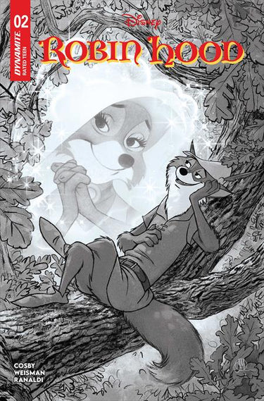 Robin Hood 2026 #2 Cvr K 1:25 Joshua Middleton Line Art Var comic book cover