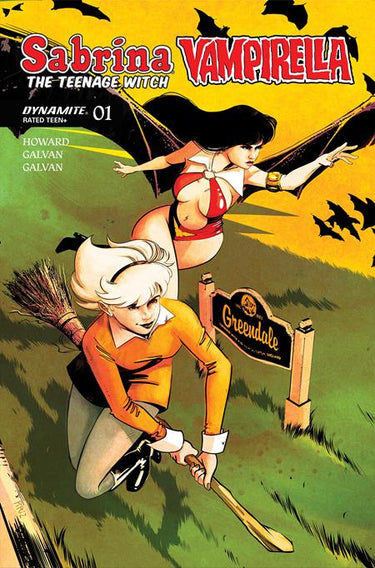 Sabrina the Teenage Witch Vampirella #1 Cvr C Sebastian Piriz Var comic book cover