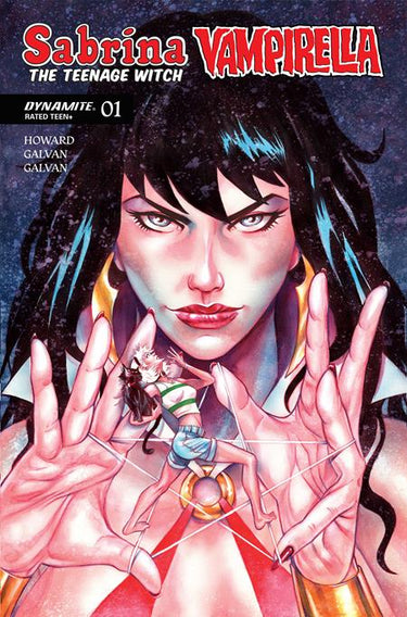 Sabrina the Teenage Witch Vampirella #1 Cvr D Mike Rooth Var comic book cover