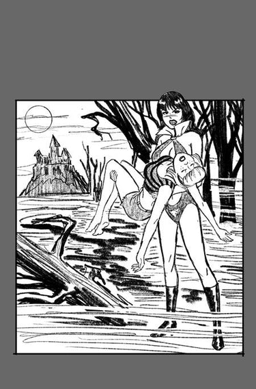 Sabrina the Teenage Witch Vampirella #1 Cvr M 1:10 Bill Galvan Pencils Var comic book cover