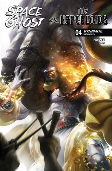 Space Ghost vs the Herculoids #4 Cvr a Francesco Mattina comic book cover