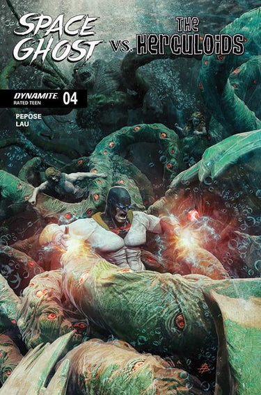 Space Ghost vs the Herculoids #4 Cvr D Bjorn Barends Var comic book cover