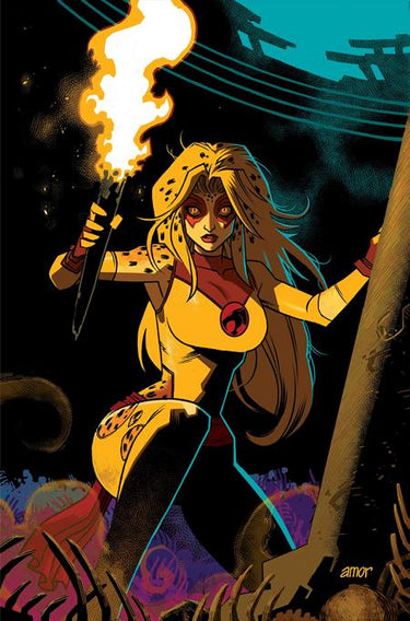 Thundercats Cheetara #4 Cvr I 1:20 John Amor Virgin Var comic book cover