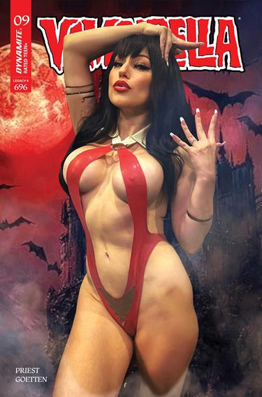 Vampirella 2026 #9 Cvr E Cosplay Rachel Hollon Var comic book cover