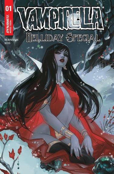 Vampirella Helliday Special 2026 #1 One Shot Cvr B Meghan Hetrick Var comic book cover
