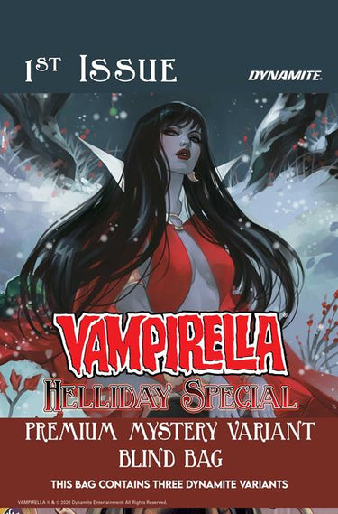 Vampirella Helliday Special 2026 #1 One Shot Cvr G Premium Mystery Blind Bag Var comic book cover