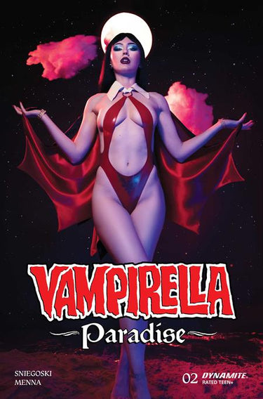 Vampirella Paradise #2 Cvr D Cosplay Lauren Delorean Var comic book cover by Cosplay - Lauren Delorean