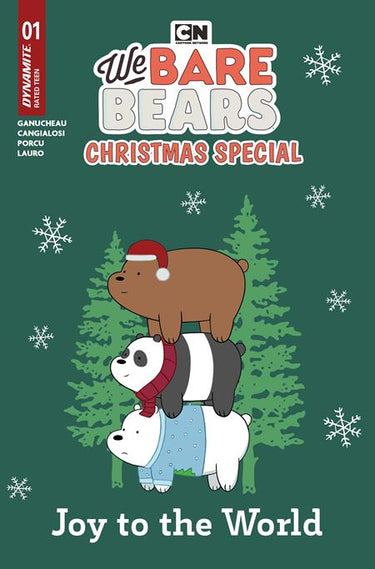 We Bare Bears Christmas Special #1 One Shot Cvr D Greeting Card Var comic book cover