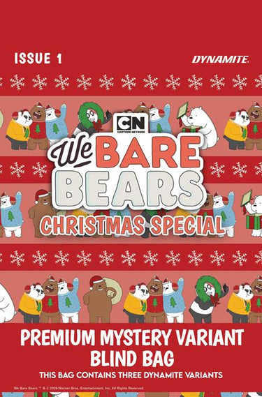 We Bare Bears Christmas Special #1 One Shot Cvr G Premium Mystery Blind Bag Var comic book cover
