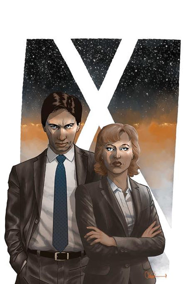 X Files 2026 #1 Cvr R 1:25 Charlie Adlard Virgin Var comic book cover