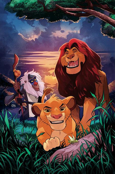 Lion King #8 Cvr H INC 1:7 Edwin Galmon Virgin Variant comic by DYNAMITE Entertainment