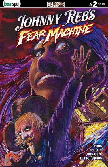 Johnny Rebs Fear Machine #2 Cvr B Manuel Martin Peniche Var comic book cover