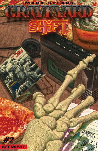 Mark Spears Graveyard Shift #2 Cvr E Mark Spears Hangin Tough Homage Var comic book cover