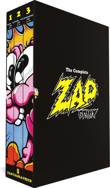 Complete Zap Comix TP graphic novel cover by R Crumb