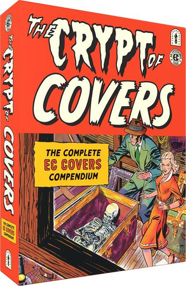 Crypt of Covers HC the Complete Ec Covers Compendium hardcover graphic novel cover by Johnny Craig