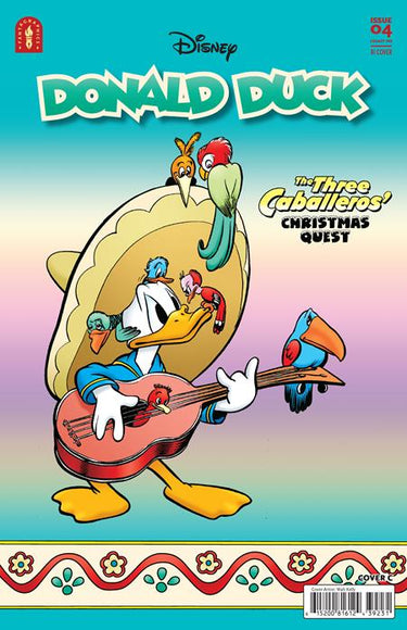 Donald Duck Legacy #392 the Three Caballeros Christmas Quest Cvr C 1:10 Walt Kelly Var comic book cover