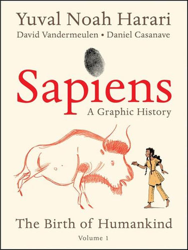 Sapiens a Graphic History TP Vol 01 graphic novel cover by Daniel Casanave