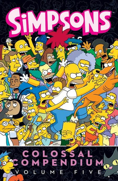 Simpsons Comics Colossal Compendium TP Vol 05 graphic novel cover by Matt Groening