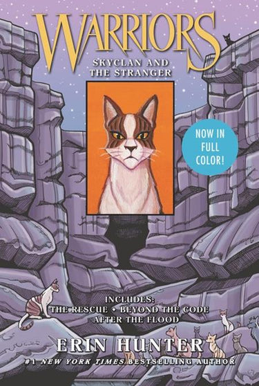 Warriors Skyclan and the Stranger 3 in 1 TP graphic novel cover by James L. Barry