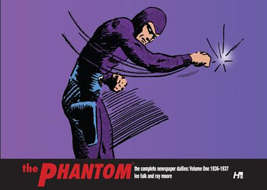 Phantom Deluxe Edition HC Vol 01 the Complete Newspaper Dailies 1936-1937 hardcover graphic novel cover by Ray Moore